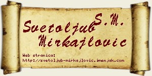 Svetoljub Mirkajlović vizit kartica